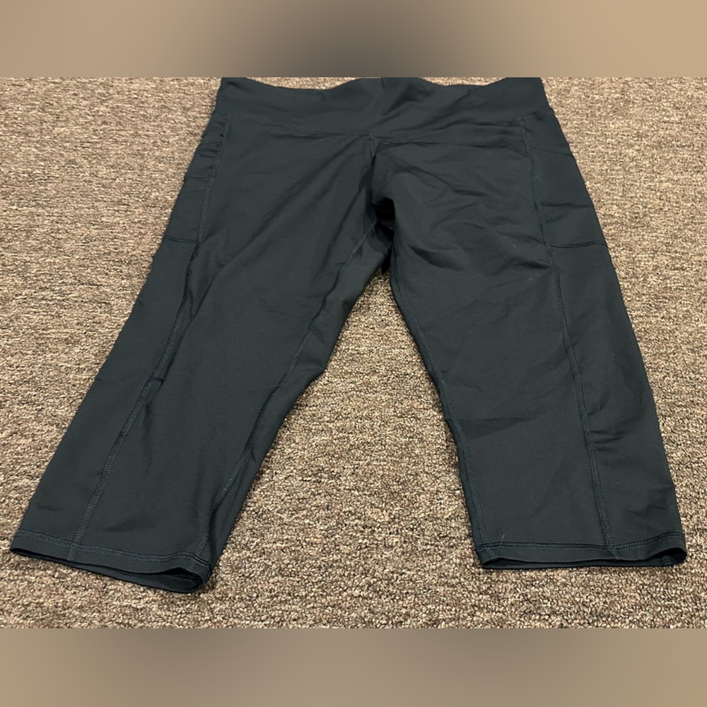 EUC! Champion DuoDry XXL black leggings active athletic bottoms pants Women's